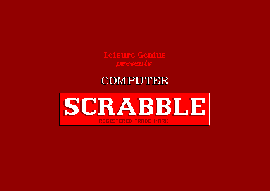 Computer Scrabble Deluxe 